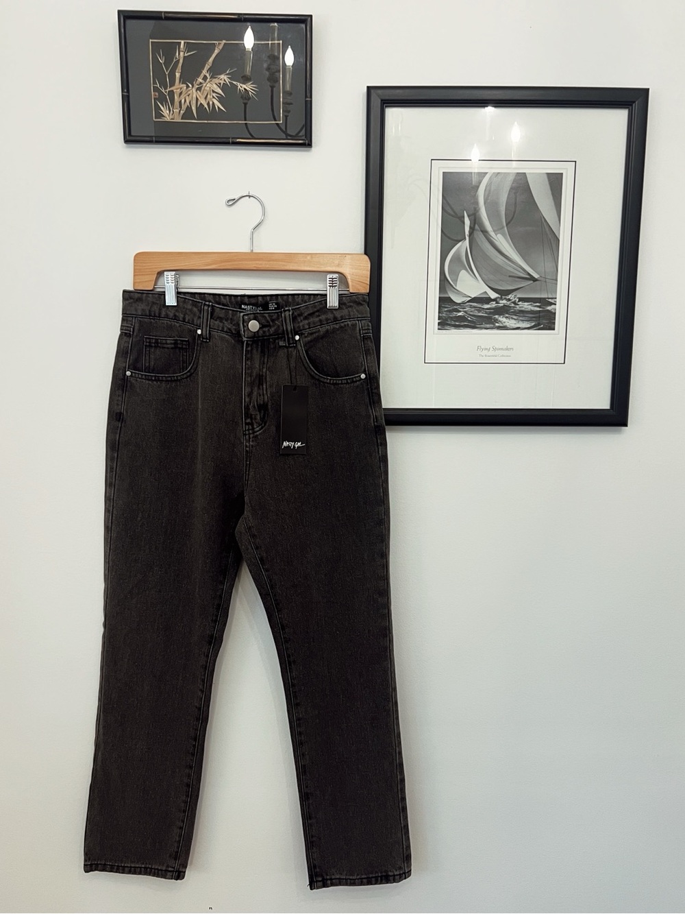 NWT Nasty Gal “Mom’s Always Right” Mom Jeans